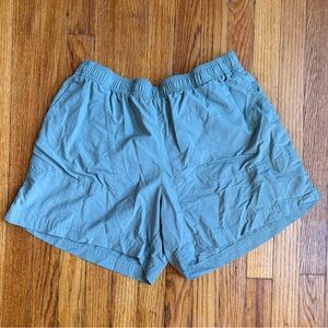Columbia Teal Casual Active Shorts Size Medium